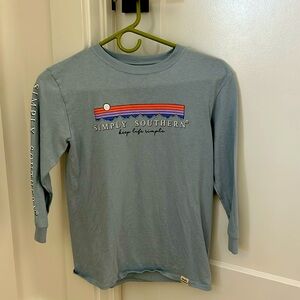 Simply southern long sleeve shirt youth small